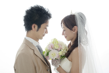 新郎新婦の画像
