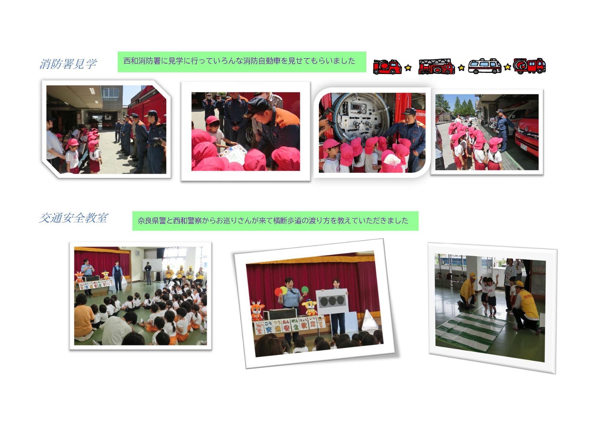 消防署見学等のギャラリー写真