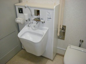 オストメイト対応型トイレの写真画像