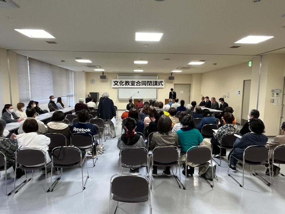 昨年度の閉講式写真