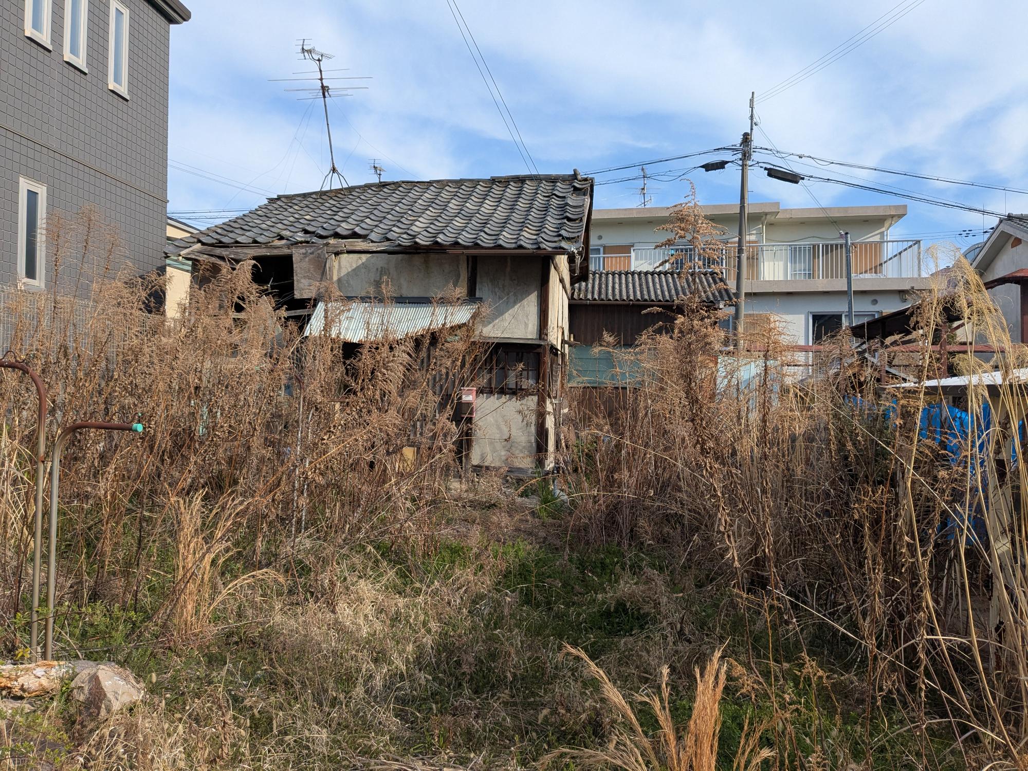 南から北向き